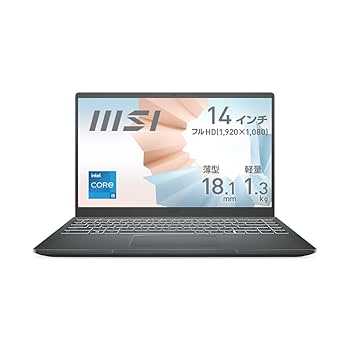Amazon.co.jp: MSI 【第11世代Coreプロセッサー搭載・薄型軽量